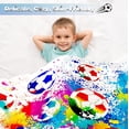 thumbnail image 5 of Soccer Blanket Soccer Gifts for Boys Girls, Super Soft Warm Lightweight Soccer Blankets for Teens, Soccer Throw Blanket Gifts for Thanksgiving Christmas Bed Couch Sofa 50x60in, 5 of 6