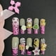 thumbnail image 1 of Pegatinas de uñas Sanrioed Hellokittys Y2K, pegatinas de uñas de chica caliente, subcultura, manicura de industria pesada, estilo europeo y americano, nuevas, 1 of 1