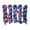 Indigo Snow, variant on Maker's Craft Hand Tye Dyed Recycled Sari Silk Ribbon Yarn 50 Yards 100 Grams for DIY Knitting, Christmas Decorations, Gift Wrapping, Wall Hangings, Jewelry Makings