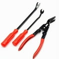 thumbnail image 2 of 3pcs Car Door Trim Rivets Clips Plier Fastener Remover Puller Crowbar Combo Tool, 2 of 5