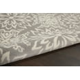thumbnail image 5 of Nourison Bliss Modern Floral Ivory/Grey 5'3" x 7'3" Area Rug, (5' x 7'), 5 of 6
