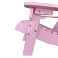 thumbnail image 5 of Hitop&nbsp;Outdoor or indoor Wood children Adirondack chair,pink, 5 of 6