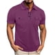 thumbnail image 2 of pstuiky camisetas de hombre, Suéter informal de moda para hombre, color liso, manga larga y cuello redondo. camisas casuales para hombre l, 2 of 6