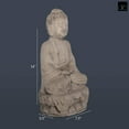 thumbnail image 5 of Urban Trends Cement Meditating  Buddha, 5 of 9