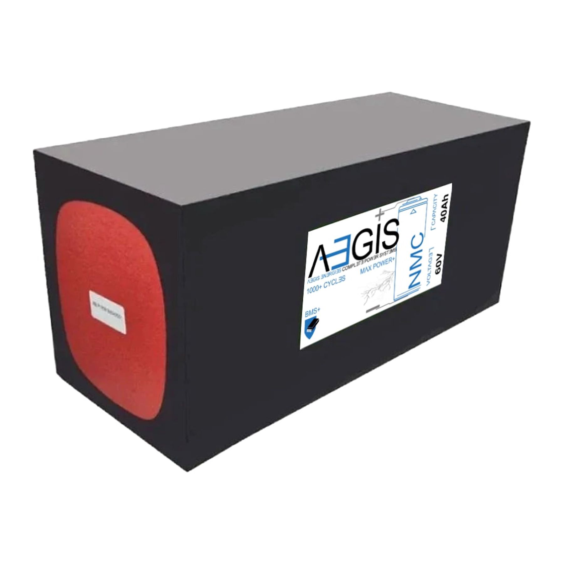 Aegis Battery 60V 40Ah Lithium Battery - NMC Deep Cycle Lithium-ion