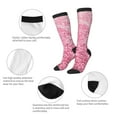 thumbnail image 3 of Sigee Pink Glitter for Socks for Men Women Socks Stocking Compression Socks, 3 of 6