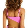 thumbnail image 2 of Sanctuary PINK AURA + MAPLE Balancing Act Cropped Tankini Swim Top, US Medium, 2 of 2