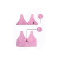 thumbnail image 5 of INSPIRAR CHIC Sujetadores deportivos sin costuras y sin alambre para mujeres con almohadillas removibles, tops de dormir, talla XXXL para 38A/B, color rosa, 5 of 5