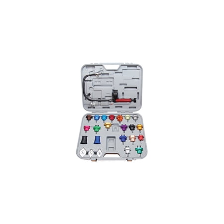 ATD Tools 3302 25 Pc. Master Cooling System Pressure Test Kit ATD-3302