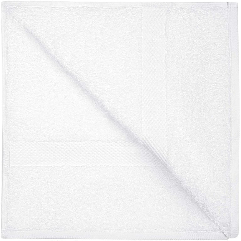 16x30 White Hand Towels, Premium, 4.5 lbs/dz - Texon Athletic Towel
