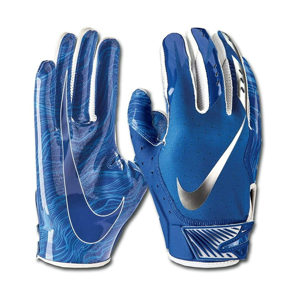Men's nkNFG17922 XL Nike Vapor Jet 5.0 Football Gloves Game Royal