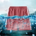 thumbnail image 5 of HOMADLES Boys Athletic Shorts, Boys Active Shorts Soccer Shorts Boys Elastic Waist Lightweight Short Pants Outdoor Gym Running Shorts Wine 7-8 T, 5 of 9