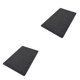 thumbnail image 1 of Inteprter Alfombrilla de baño ecológica de poliéster - Alfombrillas de baño y ahorro de espacio Alfombrillas de baño negro 40*60cm 2piezas, 1 of 6