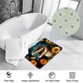 thumbnail image 3 of Sunflower Non-Slip Polyester Floor Carpet Door Rugs - Machine Washable Kitchen Rug, 3 of 6
