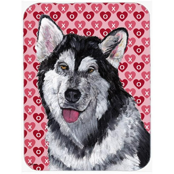 Carolines Treasures Alaskan Malamute Hearts Love And Valentines Day Mouse Pad