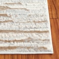 thumbnail image 4 of SAFAVIEH Lagoon Jarred Diamond Area Rug, Grey/Beige, 5'5" x 7'7", 4 of 10