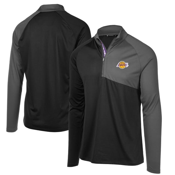 Los Angeles Lakers Levelwear 2020 Nba Finals Champions Pinnacle Quarter Zip Pullover Jacket Black Charcoal Walmart Com Walmart Com