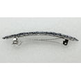 thumbnail image 6 of Faship Gorgeous Navy Blue CZ Crystal floral Hair Barrette, 6 of 6