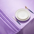 thumbnail image 4 of Zhuge 3 Pack 60"x120" Silky Satin Rectangle Tablecloths, Elegant Table Covers for Wedding Banquet & Indoor Outdoor Dining Decor, Navy Blue, 4 of 4