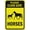 Warning Sign 1, variant on Parking Coaches Only Sign Safe Sign, Signs Outdoor, 8"x12", Sign For Home, Business, Driveway Alert