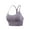 Purple, variant on Women Womens Sports Bra Sports Bras Ladies Wire Free Comfortable Push Up Hollow Out Bra Underwear Backless Bra For Large Bust Sleep Bralette