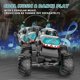 thumbnail image 3 of SBSG 2.4Ghz RC Monster Truck Toys for Boys, 1:20 Dinosaur Remote Control Car with Lights & Music, Stunt 360 Spin Walk Truck, 3 of 5