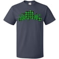 thumbnail image 3 of Inktastic St. Patrick's Day Clovers in Plaid T-Shirt, 3 of 5