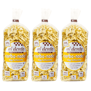 acdanc  Reduced Carb Pasta by Al Dente Pasta Company - Egg Fettuccine (10 oz) Size: 3-Pack