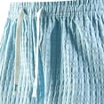 thumbnail image 4 of hlysgo Men's Big and Tall Shorts Linen Lightweight Comfy Cozy Short Summer Beach Breathable Short with Pockets Light Blue,4xL, 4 of 4