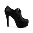 thumbnail image 3 of BLISSFUL STEP Women's Platform Stiletto High Heel Ankle Booties, 3 of 7