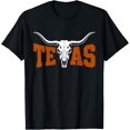 thumbnail image 1 of Texas Cowboy Skull Western Rodeo - Camiseta vaquera, 1 of 2