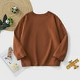 thumbnail image 4 of Qingpeng Toddler Girls Sweatshirts Casual Loose Cute Print Pullover Kids Cotton Blouse, 4 of 7