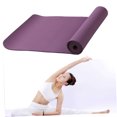 thumbnail image 3 of CHICHUMID Workout Mat Yoga Mat Dark Purple TPE Anti-Slip Eco-Friendly Portable 1Set, 3 of 8