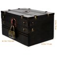 thumbnail image 2 of HAOANVintage Storage Box Small Chest Desktop Jewelry Cabinet Treasure, 2 of 8