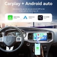 thumbnail image 5 of MOOKAKA 9.0" Smart Display Radio Audio Media Player for Dodge Charger 2011 2012 2013 2014 Car Navigation GPS Upgrade Headunit Android Replacement 1080P Screen Carplay Accessories, 5 of 15