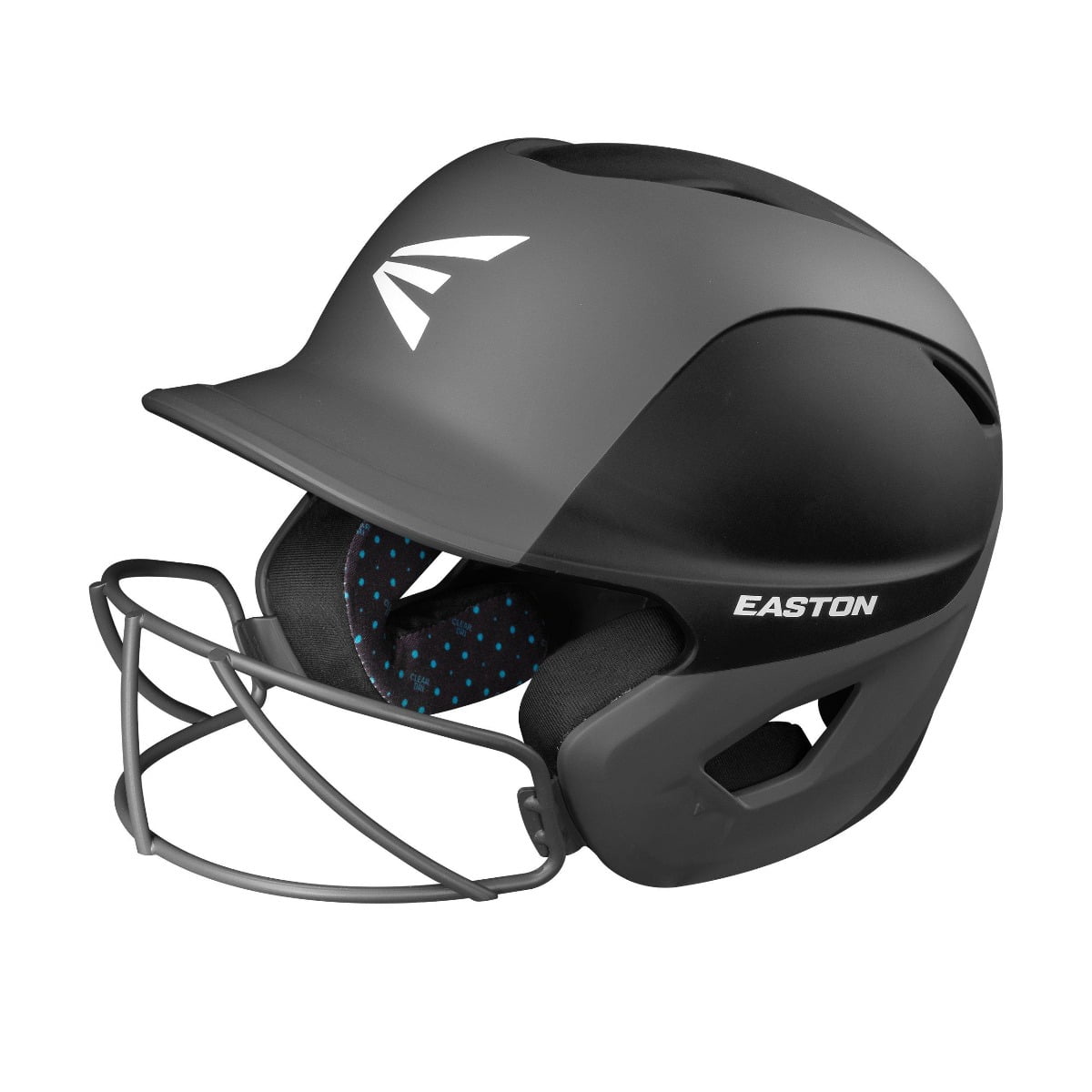 EASTON Z5 Softball Baseball Batting Helmet Face Guard Junior Size Two-Tone White 