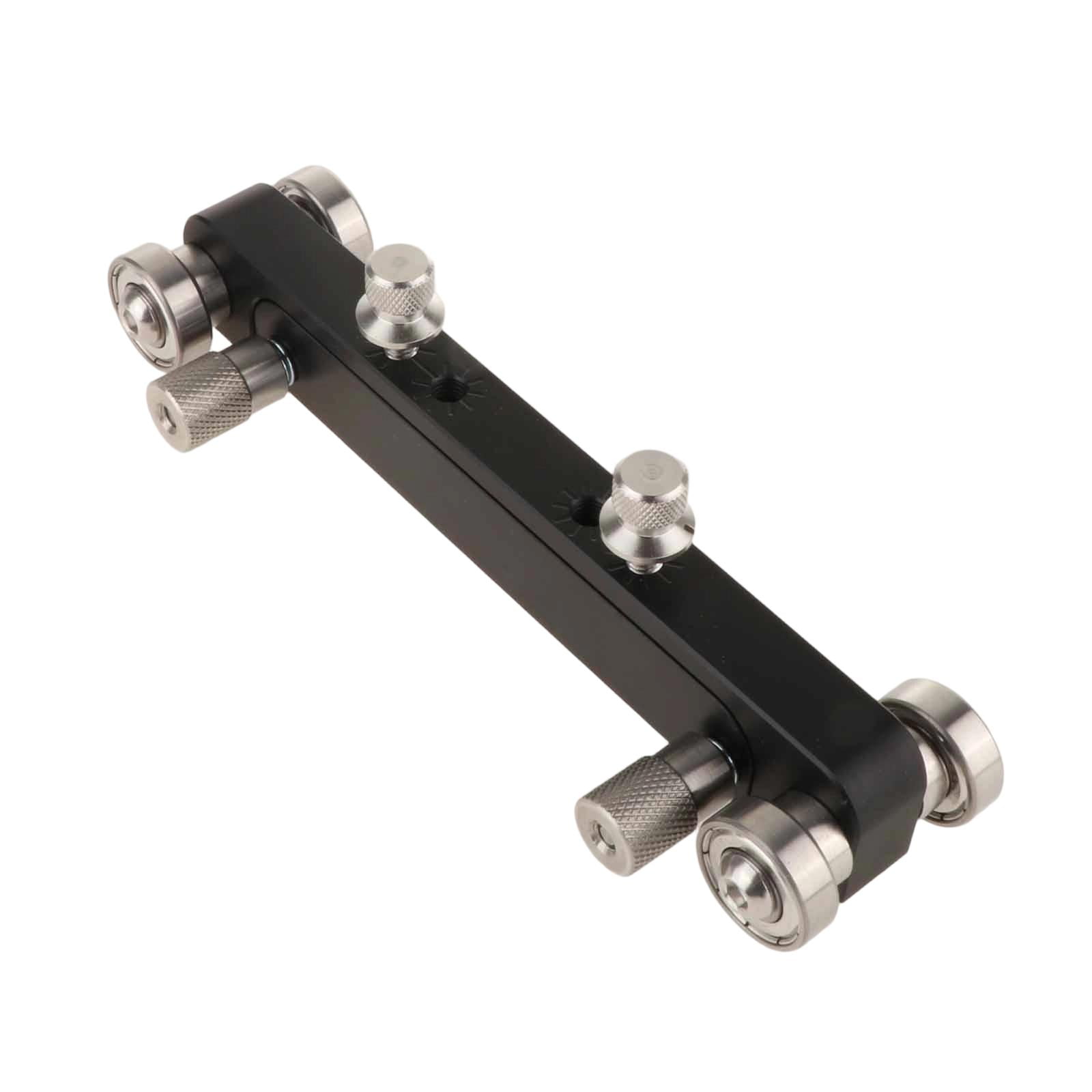 Guitar Nut Sander Bridge Saddle Luthier Tool Aluminum Alloy Four Point Positioning for Beginners and Experts