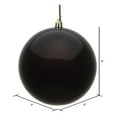 thumbnail image 2 of Vickerman 8" Chocolate Candy Ball Ornament, 2 of 5