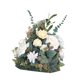 thumbnail image 2 of Bola de flores artificiales, arreglo de ramo, decoraciones de seda para bodas en casa champán, 2 of 8