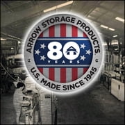 Yardsaver® 4 X 10 Ft Steel Storage Shed Pent Roof Eggshell