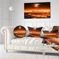 thumbnail image 1 of Dramatic Full Moon over Los Angeles - Cityscape Canvas Print, 1 of 3