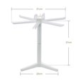 thumbnail image 3 of MesaSe 5 arms plastic drying rack Plastic drying rack Pasta drying rack Kitchen accessory Noodle rack, 3 of 7