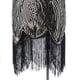 thumbnail image 4 of Vestido de noche con borlas y lentejuelas hechas a mano para mujer, 4 of 6