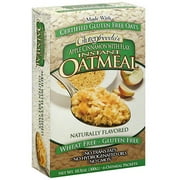 Glutenfreeda Apple Cinnamon Instant Oatmeal With Flax, 10.5 oz, 6ct (Pack of 8)