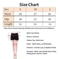 thumbnail image 2 of TD Collections Women's Elastic Waist Tiered Crochet Lace Scallop Hem Casual Mini Shorts, 2 of 4