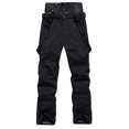 thumbnail image 2 of Tiqkatyck Snow Pants Womens Clearance Women's Blocking Skiing Windproof Warm Breathable Couple's Ski Pants Womens Fashion Womens Snow Pants Sweatpants Women Black, 2 of 4
