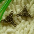 thumbnail image 3 of K-KED 150 Pcs Bronze Plated Flower Connectors 22X19MM S2852 DIY Delicate Jewelry Making, 3 of 4