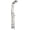 Brushed Stainless Steel, variant on ANZZI Echo Thermostatic Shower Panel Tower System with Spray Wand for Spa Shower in Stainless Steel