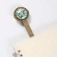 thumbnail image 3 of Daisy Book Lovers' Lace Bookmark in Antique Bronze - a Book Mark Accessory for Readers, 3 of 5