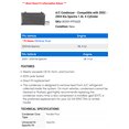 thumbnail image 2 of A/C Condenser - Compatible with 2002 - 2004 Kia Spectra 1.8L 4-Cylinder 2003, 2 of 2
